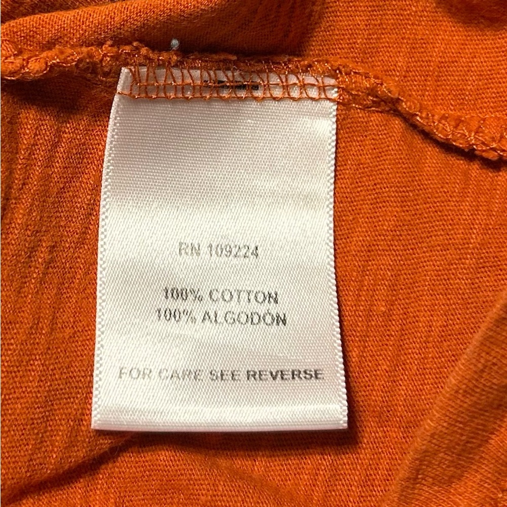 Orange Spider Web Embellished Women's Top - Perfect for Halloween - Picture 6 of 6